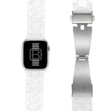 Resin Linked Bracelet (For Apple Watch) White