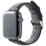 Alcantara Metal Buckle Band (For Apple Watch) Grey