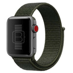 Nylon Woven Sport Loop Band (High Quality) Army Green