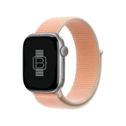 Nylon Woven Sport Loop Band (High Quality) Cantaloupe