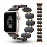 Resin Stretch Bracelet (For Apple Watch) Black