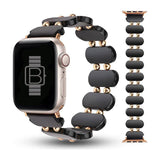 Resin Stretch Bracelet (For Apple Watch) Black