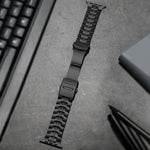 Titanium Iron Man Band (For Apple Watch) Black