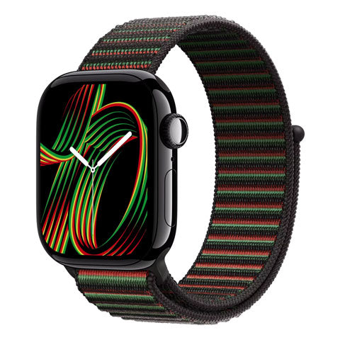 Unity Band Loop Black Unity Sport Loop Band for Apple Watch | Velcro Nylon Strap ...