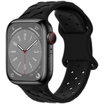 Emporia Silicone Sport Band (For Apple Watch) Black