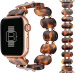 Resin Stretch Bracelet (For Apple Watch) Brown