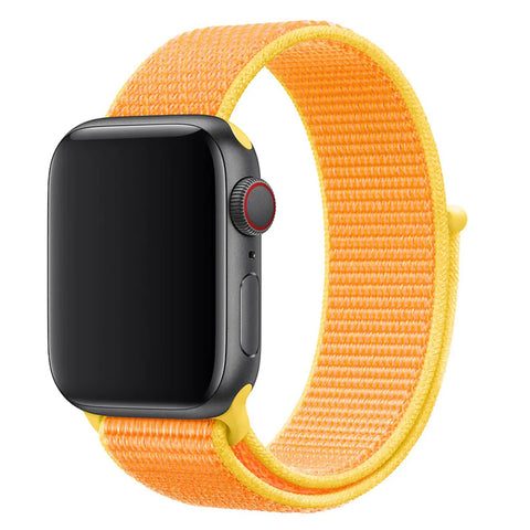 Nylon Woven Sport Loop Band (High Quality) Canary Yellow