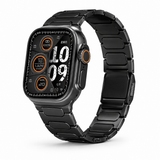 Capsule Link Magnetic Titanium Band (For Apple Watch) – Black
