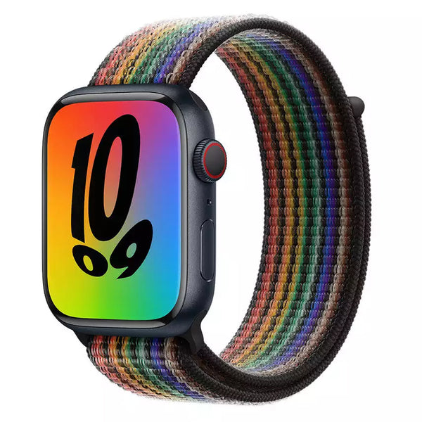 Nylon Woven Sport Loop Band (High Quality) Dark Mixed Colours