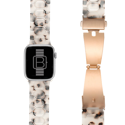 Resin Linked Bracelet (For Apple Watch) Ink