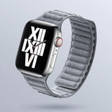 Alcantara Magnetic Band (For Apple Watch) Grey