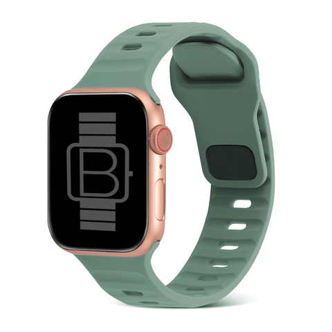 Explorer Style Silicone Band (High Quality For Apple Watch) Cactus