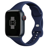 Slim Silicone Sport Band (For Apple Watch) Midnight Blue