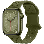 Emporia Silicone Sport Band (For Apple Watch) Olive Green