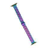 Slim Stainless Steel Band (For Apple Watch) Rainbow Oil Slick
