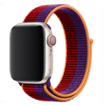 Nylon Woven Sport Loop Band (High Quality) Red/Purple