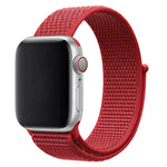 Nylon Woven Sport Loop Band (High Quality) Red