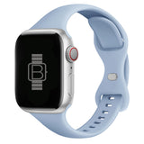 Slim Silicone Sport Band (For Apple Watch) Sky Blue