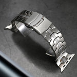 Titanium Iron Man Band (For Apple Watch) Raw Titanium