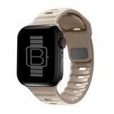 Explorer Style Silicone Band (High Quality For Apple Watch) Walnut