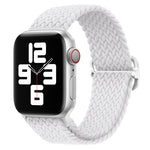 Braided Solo Loop Band (High Quality Nylon For Apple Watch) White