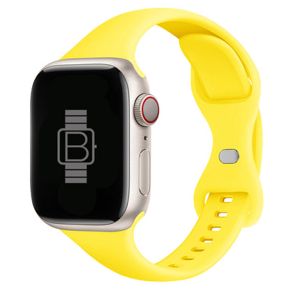 Slim Silicone Sport Band (For Apple Watch) Yellow