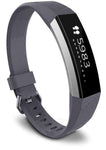 Silicone Sport Strap (For Fitbit Alta HR. Alta.) Grey