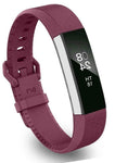 Silicone Sport Strap (For Fitbit Alta HR. Alta.) Purple