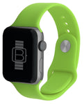 Silicone Sport Band (For Apple Watch) Bright Green