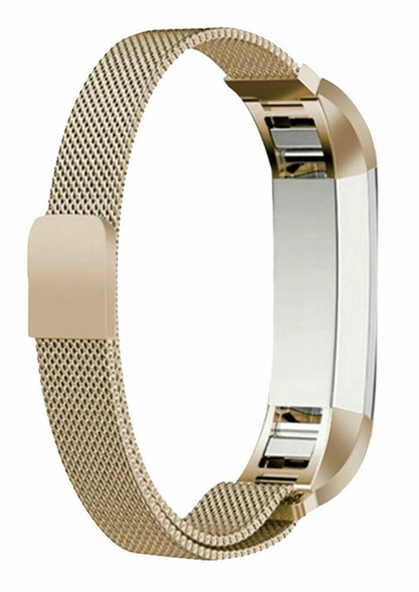 Bracelet Gold Fitbit Alta Hr Band Milanese Loop Strap (For Fitbit Alta