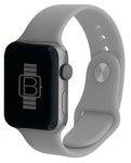 Silicone Sport Band (For Apple Watch) Grey