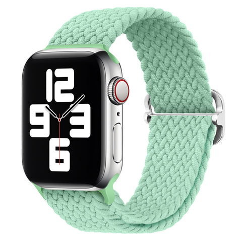 Braided Solo Loop Band (High Quality Nylon For Apple Watch) Pistachio