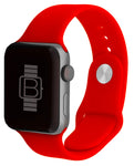 Silicone Sport Band (For Apple Watch) Red