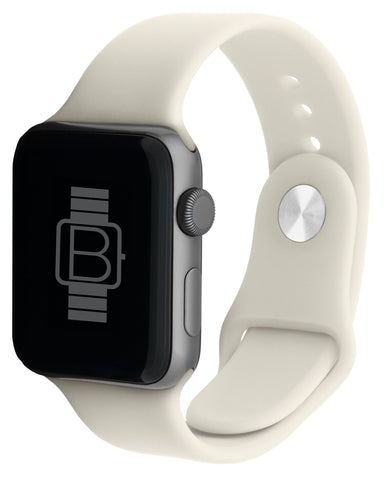 Silicone Sport Band (For Apple Watch) Stone