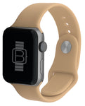 Silicone Sport Band (For Apple Watch) Walnut