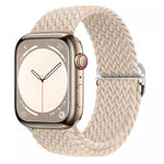 Braided Solo Loop Band (High Quality Nylon For Apple Watch) Beige