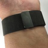 Magnetic Milanese Loop Band (For Apple Watch) Black