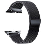Magnetic Milanese Loop Band (For Apple Watch) Black