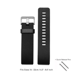 Silicone Sport Strap (For Fitbit Blaze) Black