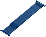 Magnetic Milanese Loop Band (For Apple Watch) Blue