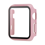Apple Watch Polycarbonate/Tempered Glass Case - Light Pink