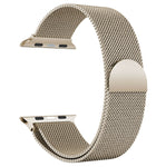 Magnetic Milanese Loop Band (For Apple Watch) Champagne
