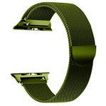Magnetic Milanese Loop Band (For Apple Watch) Green