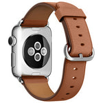 Genuine Leather Band (For Apple Watch) Light Brown