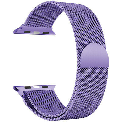 Magnetic Milanese Loop Band (For Apple Watch) Lilac