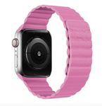 Leather Magnetic Strap (For Apple Watch) Pink