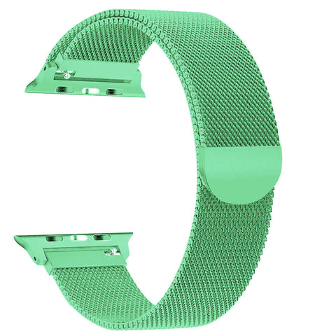 Magnetic Milanese Loop Band (For Apple Watch) Mint Teal