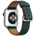 Genuine Leather Band (For Apple Watch) Green