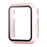 Apple Watch Polycarbonate/Tempered Glass Case - Rose Gold
