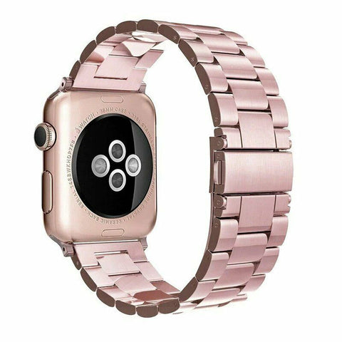 Stainless Steel Band (For Apple Watch) Rose Pink